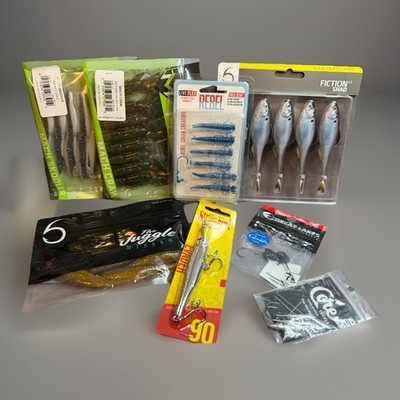 Premium Bass Fishing Lure Lot - 8pc Bundle 6th Sense Strike King Mach Core