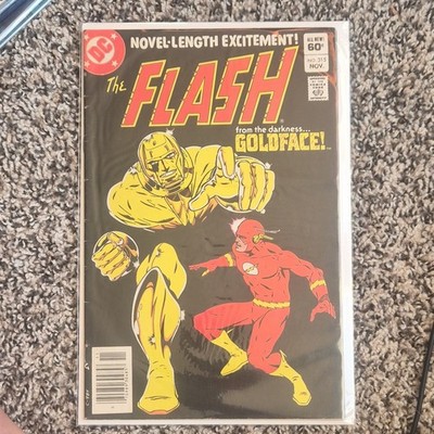 DC Comics The Flash #315 Bronze Age 1982 Newsstand Goldface