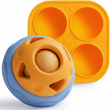 Enrichment Dog Toy Ball, Frozen Treat Molds & Interactive Feeder for Small Mediu