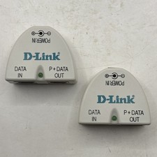 Lot Of 2 D-Link EBU-101-T2 Power Injector