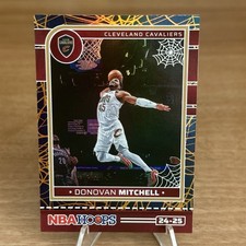 2024-25 Panini Haunted Hoops Donovan Mitchell #88 Holo Webs Cleveland Cavaliers