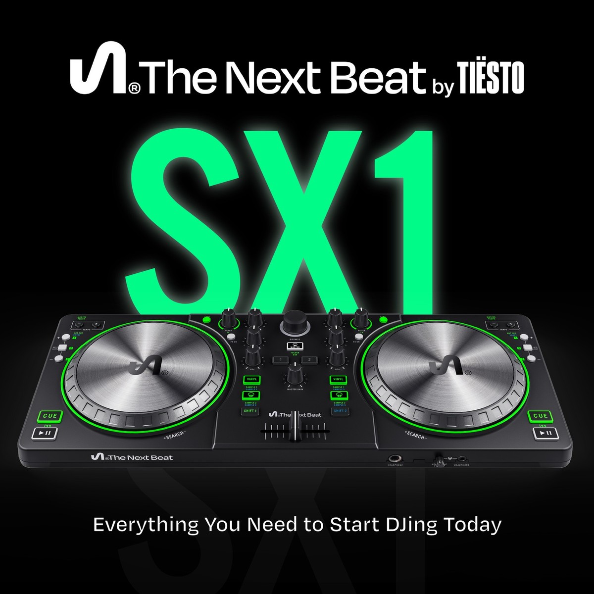 The Next Beat by Tiesto DJ Controller, DJ Control Deck with Audio