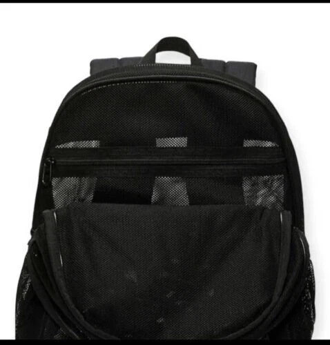 Nike Brasilia Mesh Backpack Black Gym School Training BA6050-010