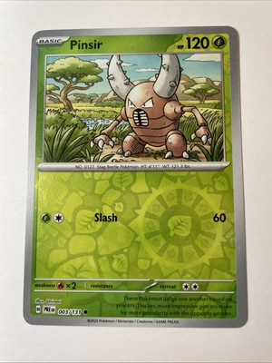 Pinsir 003/131 - Sv: Prismatic Evolutions Reverse Holo (NM)
