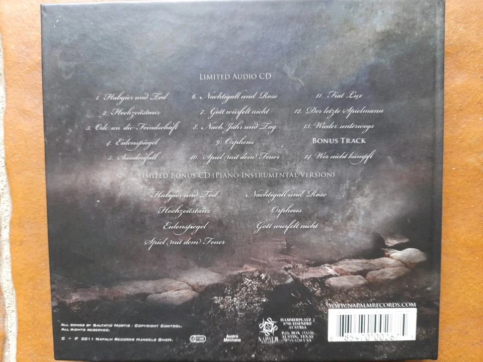 Saltatio Mortis "Sturm Aufs Paradies" Limited Edit. Digibook, Mittelalter Rock - Bild 3 von 3