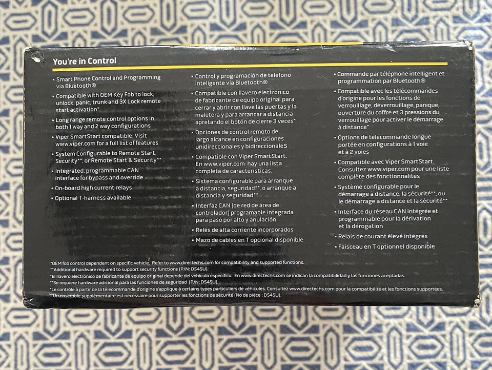 Viper DS4 2-Way Digital Remote Start System - Image 4 of 4