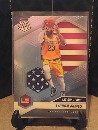 2020-21 Panini Mosaic LeBron James Lakers NBA #247 National Pride
