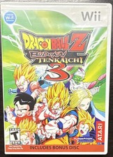 Dragon Ball Z: Budokai Tenkaichi 3 - Wii - CIB + Bonus Disc - Tested & Working