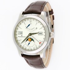 Jaeger-LeCoultre Master Calendar Moonphase Q151842A 147.8.41.S 40.5mm SS w/Paper