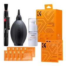 Best K F CONCEPT 15-in-1 Camera Lens Cleaning Kit with Blower Glasses Wipes 10