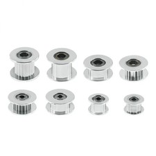 2Pcs 2GT Idler Synchronous Belt Pulley H-type Bandwidth 6/10MM 16 20T