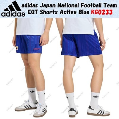 Adidas Japan National Football Team EQT Shorts Active Blue KG0233 Japan Size