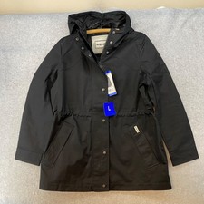NEW Hunter Women's Black S,M,L Water Resistant Rain Jacket Ladies