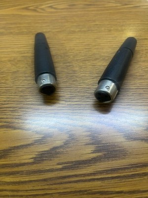Switchcraft A3F Black 3 Contact Audio Connector, A lot of 2 pieces,