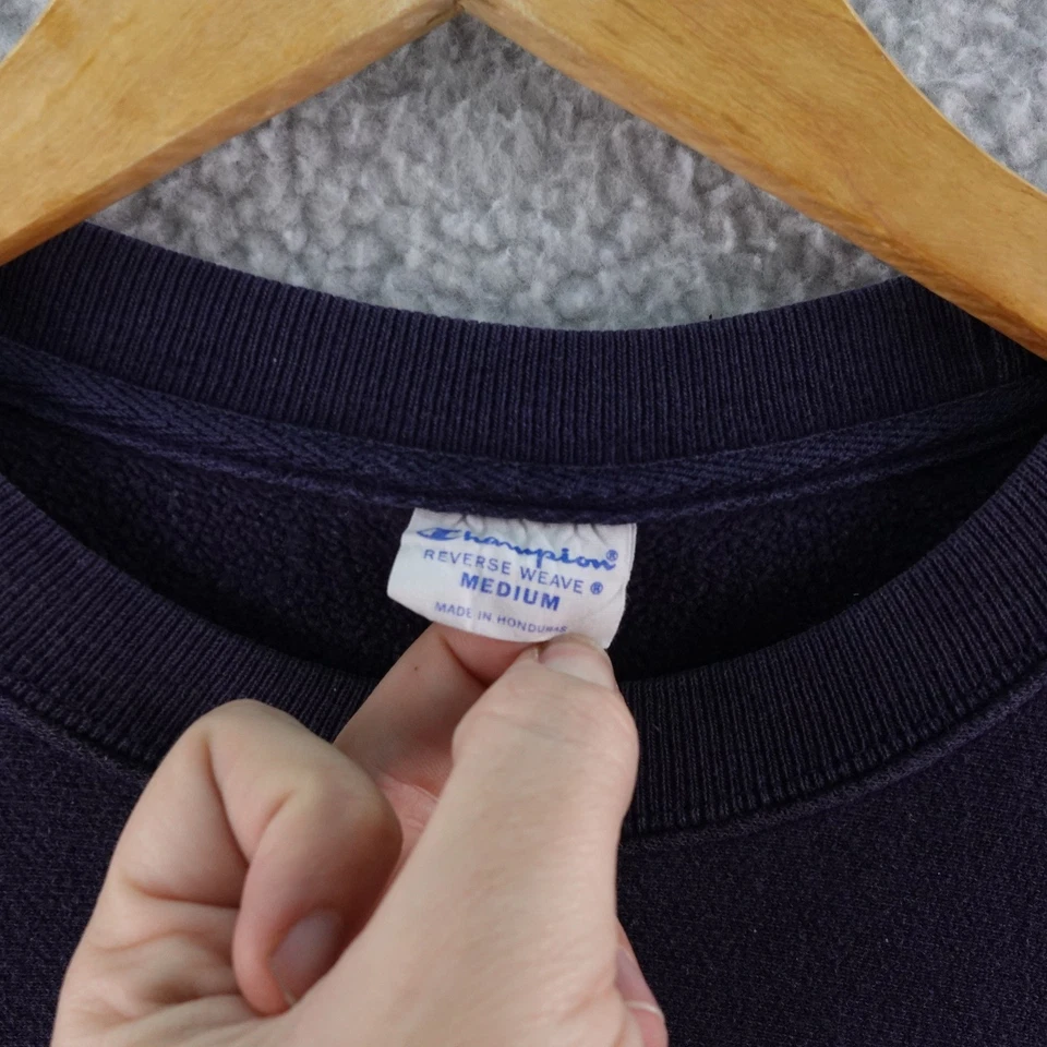 Sudadera de Colección Champion Duke University Tejido Inverso Cuello Redondo Para Hombre Mediana Foto 4 de 4