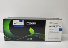 CE321A / 128A Cyan, Premium Toner Cartridge
