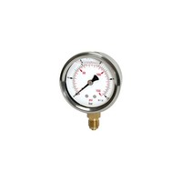 Riegler Glyzerinmano »Pressure Line« G 1/2 U. 0-16,0 Bar/230 Psi Ã˜100