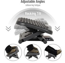 AXOKLIN Under Desk Footrest Adjustable Height  and Angle Adjustment