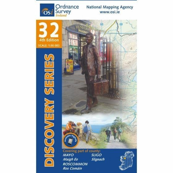 Mayo, Roscommon, Sligo OS Discovery - 32 - map