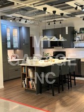 Qty 1 New IKEA Axstad Matte Dark Gray 15x40   Sektion Cabinet Door 904.660.80