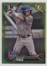 2016 Bowman Draft Draft Picks Green 84/99 Michael Paez #BD-115 1o3