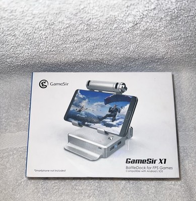 GameSir X1 BattleDock Mobile Gaming Keyboard Mouse Adapter for Android/iOS New