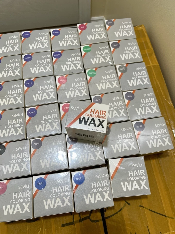 Lote de 30 cera para colorear el cabello/crema de barro 120 g/4,23 oz cada tarro Foto 2 de 4