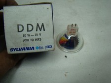 Sylvania DDM 80 watt 120 volt projector bulb projection lamp bulb halogen