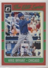 2017 Panini Donruss Optic The Elite Series Red Prizm 65/99 Kris Bryant #ES1 a3q