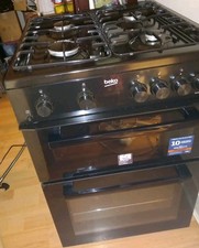 Beko KDG611K Gas Cooker – Black – 60cm – Excellent Condition – COLLECTION ONLY