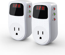 Surge Protector Outlet, Voltage Regulator, Surge Protector for Refrigerator/Tv/P