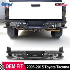 For 2005-2015 Toyota Tacoma Rear Bumper Retains License Plate Anti-skid Steps For 2005-2015 Toyota Tacoma Rear Bumper Retains License Plate Anti-skid Steps