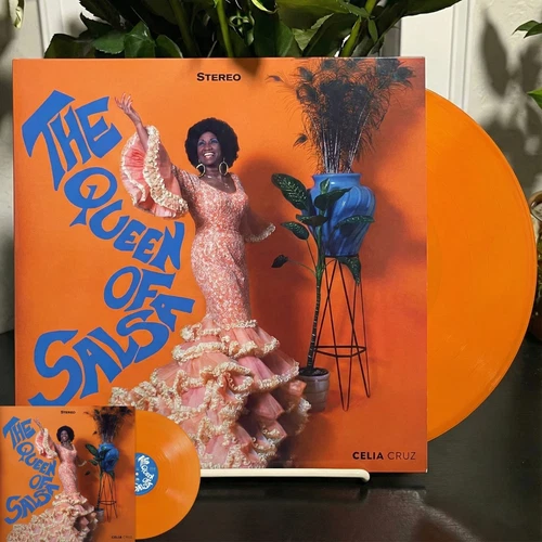 Celia Cruz – The Queen of Salsa Sealed Special Orange Vinyl LP
