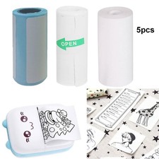 Mini Pocket Thermal Printer Bluetooth Photos Label Printing Replace Paper Rolls