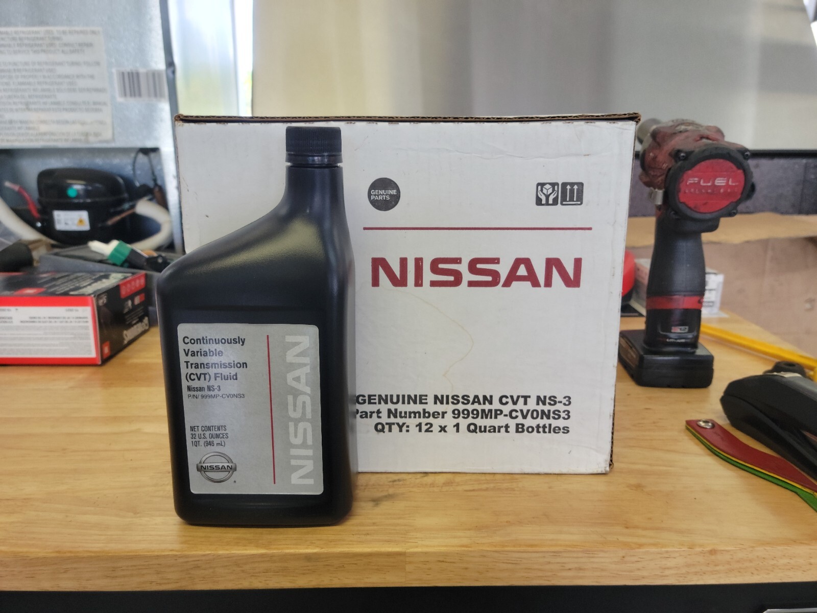 Genuine OEM Nissan CVT Transmission Fluid NS3 999MPCV0NS3 eBay
