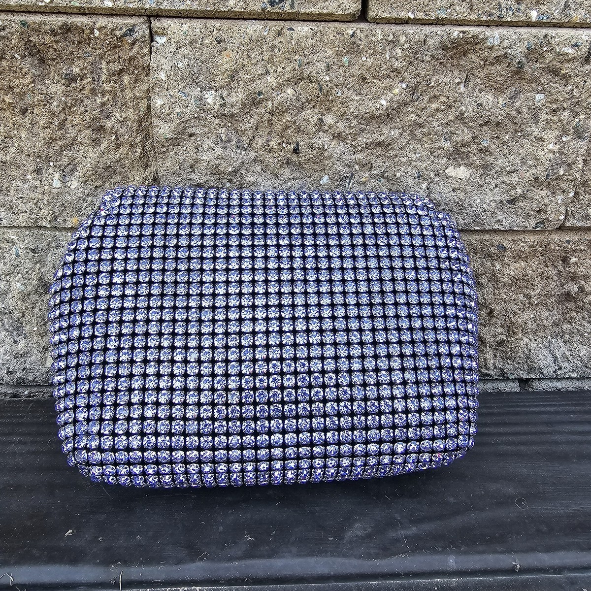 Ted Baker- GLITTERS- Mini Crystal Crossbody- Lilac- NWT