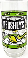 1970's Hershey's Chocolate World Cacao Pod Drinking Glass w/ Federal Makers Mark