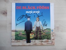 Bläck Fööss Autogramme signed LP-Cover "morje, morje" Vinyl