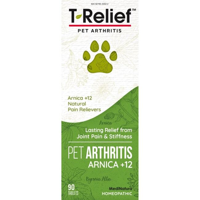 MediNatura T-Relief Pet Arthritis Arnica 12 90 таблеток 3290₽