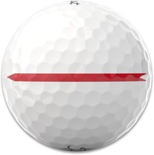 12 Titleist Pro V1 2023 Performance Alignment Red Stripe Mint AAAAA Golf Balls