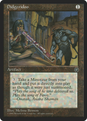Didgeridoo X (1) Homelands EX/NM, English MTG (RG) 4RCards | eBay
