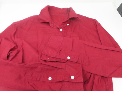 burgundy dress shirt amazon Burgundy Dress Shirt 20 / 38/39 main image 1