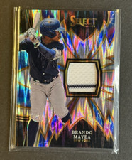 BRANDON MAYEA 2024 Panini Select #SPK-BM Sparks Swatch ROOKIE RC Yankees