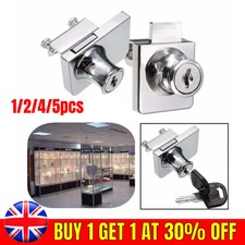 Glass Lock Cabinet Locks Sliding Door Lock Perfect For Display Showcase Cabinets