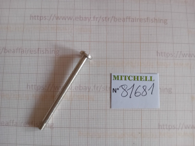 A Garcia Mitchell 710 automatic fly fishing reel, with spare spoon, in