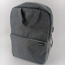 Deco Gear Gray Camera Photo/Video Backpack With USB Charging Port