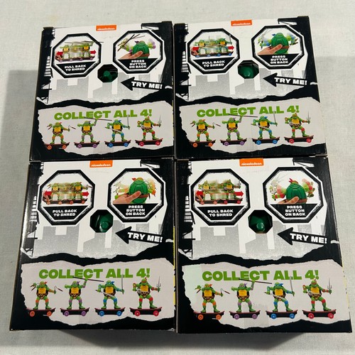 Teenage Mutant Ninja Turtles Sewer Shredders Figures 2023 Set of 4 Brand New - Picture 6 of 8