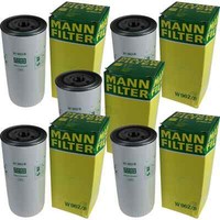 5X Mann-Filter ÖLfilter Oelfilter W 962/8 Oil Filter