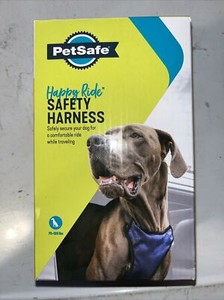 PetSafe Happy Ride Dog Safety Harness for Cars with Seat Belt Tether X-Large
