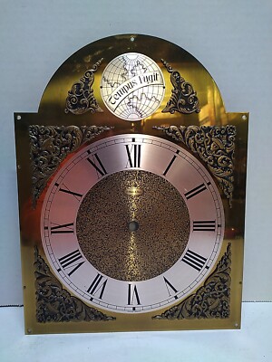 Ethan Allen AUTHENTIC GRANDFATHER CLOCK MOVEMENT FACE PLATE 3801